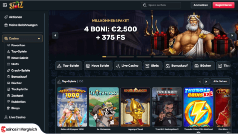 lobby der theslotz casino spiele