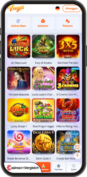 vvegas casino slotspiele